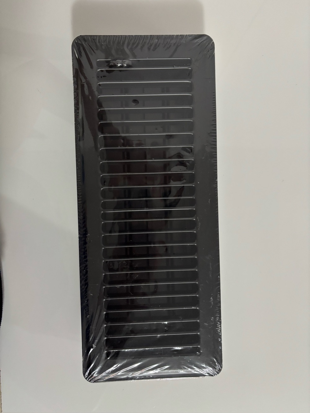 Floor Register 4x12, Heavy Duty Steel Black Floor Vent Cover. NEW